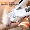 Pettrim 2-in-1 LED Cat and Dog Nail Clipper & Grinder view 4
