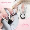 Xanthelle Cat-Eye Magnet, 2-in-1 Scissors-Shaped Nail Art Tool view 4