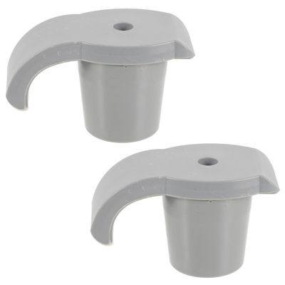 Healvian 2-Piece Walker Ski Glides, Lightweight and Durable