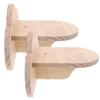 Abaodam 2-Piece Cat Wall Furniture with Steps, Sturdy Cat Climbing Posts and Cozy Resting Areas view 1
