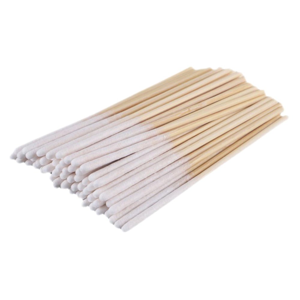 TOVINANNA Long Fine-Tip Cotton Swabs, 60 Count