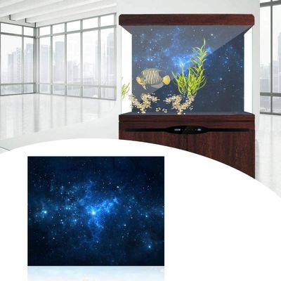 Aumotop Aquarium Poster with High-Resolution Effect, Self-Adhesive