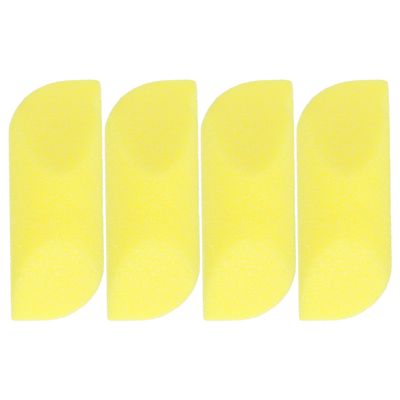 DECHOUS Callus Remover for Foot Care, 4-Piece Set, Double-Sided Pumice Stone with Handle for Pedicures and Gentle Skin Care at Home or in the Salon, Random Color