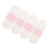 Mikinona Washable Cotton Panty Liners, Reusable Menstrual Pads, 4-Pack view 1