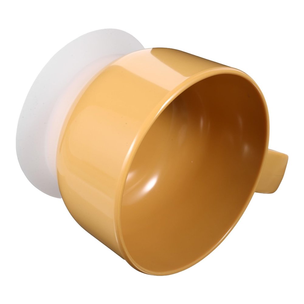 GARVALON Adaptive Senior Plate with Suction Cup, Leak-Proof Non-Slip Bowl for Independent Eating
