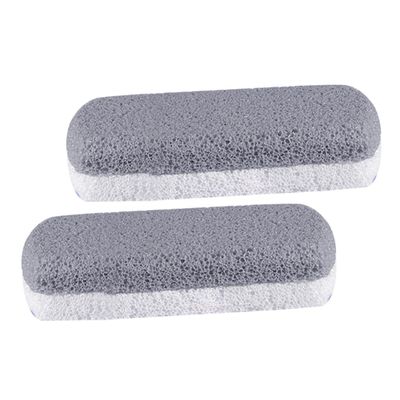 2-Pack Foam Glass Scrubbers for Hands and Soles