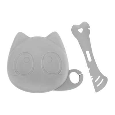 Cat Food Can Lid with Spoon - Storage Lid for Pet Food