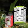 Heat Lamp Cage, Heavy-Duty Burn-Resistant Wire Guard with Secure Spring Clamp view 3