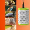 Heat Lamp Cage, Heavy-Duty Burn-Resistant Wire Guard with Secure Spring Clamp view 4