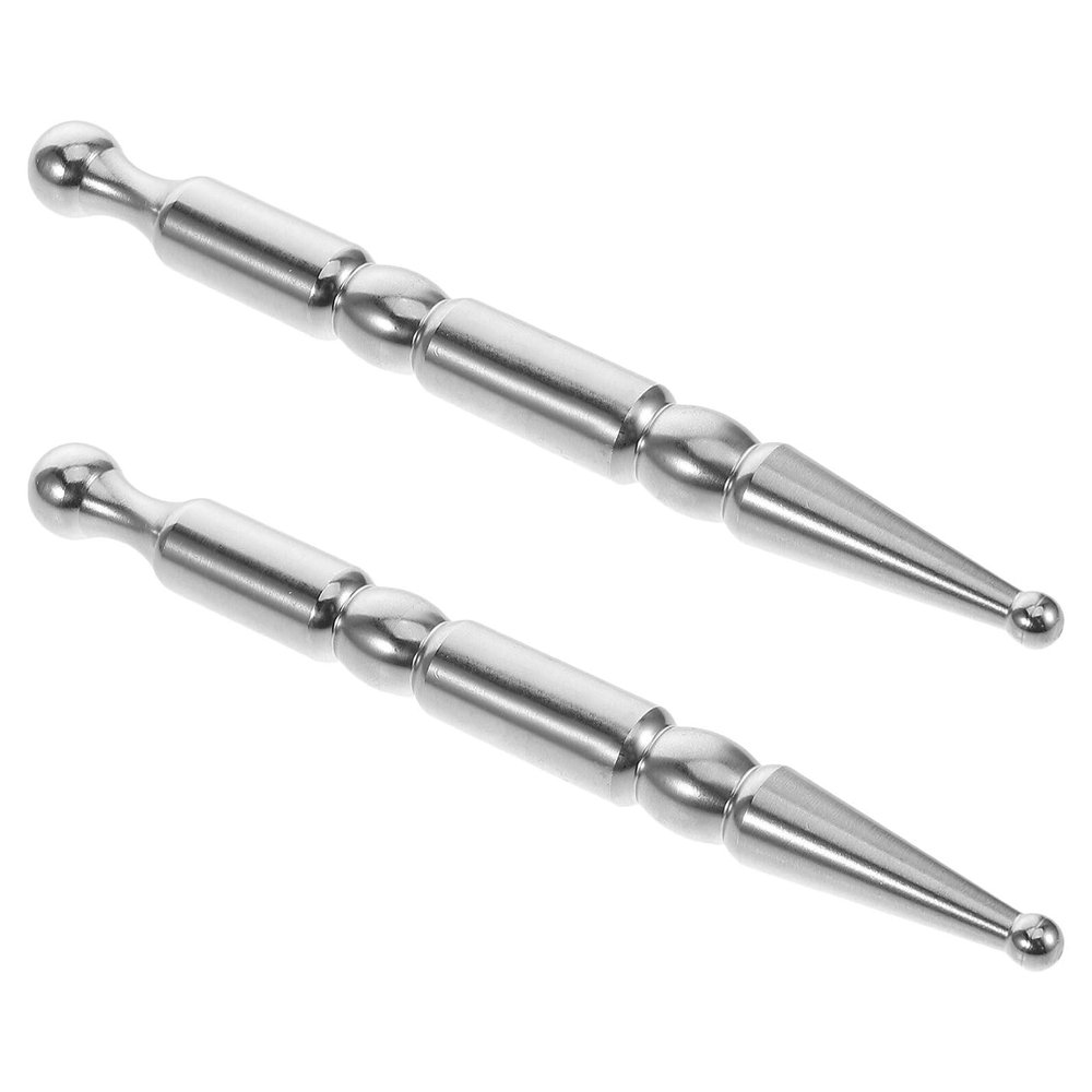 Healvian 2-Pack Stainless Steel Manual Acupressure Stick