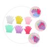 10 Nylon Body Cleansing Gloves for Shower and Back view 2
