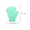 10 Nylon Body Cleansing Gloves for Shower and Back view 4