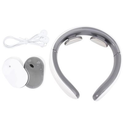 Wireless U-Shaped Pulse Massager, 9 Levels, White