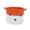 CORHAD Cotton Storage Basket with Fox Motif view 1
