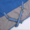 LEAFOREST 1200D Durable Horse Blanket, Waterproof, Windproof & Breathable Outdoor Rain Sheet, No Fill, Blue Gray, 145 cm view 4