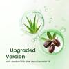 Welnove Moisturizing Socks, 2 Pairs, Plush, with Jojoba Oil & Aloe Vera Essential Oil, Green view 4