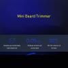 TOPINCN Cordless Mini Beard Trimmer with LED Display, USB-C Charging, Blue-Silver Gradient view 4