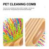 Gatuida Colorful Rainbow Pet Comb view 4