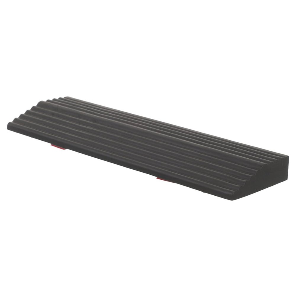 VERDANVERSE Black Plastic Threshold Ramps for Robot Vacuums, 2-Pack