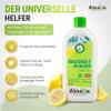 AlmaWin Household Cleaner [5 x 500 ml] All-Purpose Cleaner & Degreaser, Vegan, Lemon-Scented Concentrate view 2