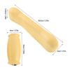 SHERCHPRY Crutch Pads, Soft Underarm Pads for Walking Sticks and Crutches, TPR Replacement Pads to Reduce Underarm Discomfort view 2