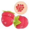 18 Soft Sponge Curlers for Overnight, Red view 3