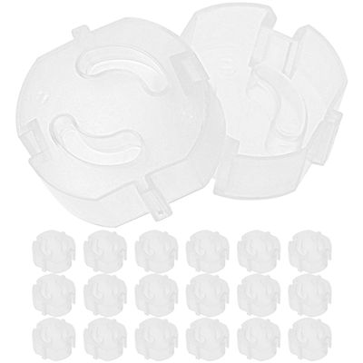 HEALSOPTHY 20-Pack Reusable ABS Plastic Childproof Outlet Covers
