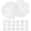 HEALSOPTHY 20-Pack Reusable ABS Plastic Childproof Outlet Covers view 1