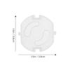 HEALSOPTHY 20-Pack Reusable ABS Plastic Childproof Outlet Covers view 2