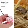 BESTonZON Reptile Toy - Random Style with Suction Cup and Rope, 6 Pieces view 3