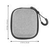 DECOMELODY Diabetes Supply Organizer Case, 9 x 6 x 4.5 cm, EVA, Zippered view 3