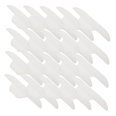 IWOWHERO 20-Piece Invisible Sweat Pads for Shirt Collars