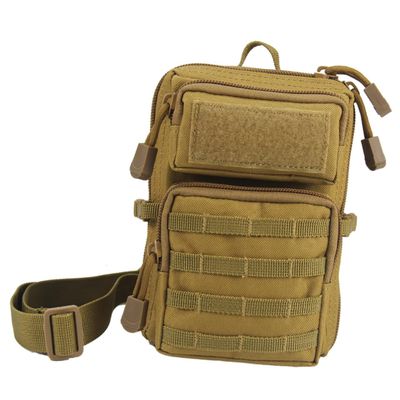Compact First Aid Pouch for Camping, Polyester, with Zipper