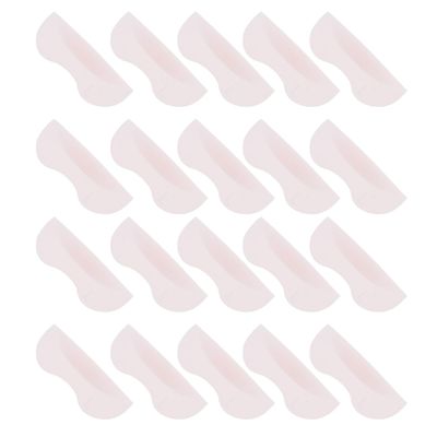 20 Pink Silicone Eyelash Lift Pads for Beauty Salons