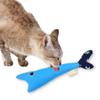 Plush Fish Cat Toy with Catnip view 4