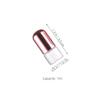 PLAFOPE 20-Pack Glass Roller Bottles with Transparent Caps view 2