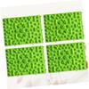 Green Foot Massage Plates, 4-Pack, Foldable TPE for Home and Office view 3