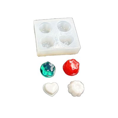 Sturdy Silicone Fondant Candy Mold for Chocolate and Desserts