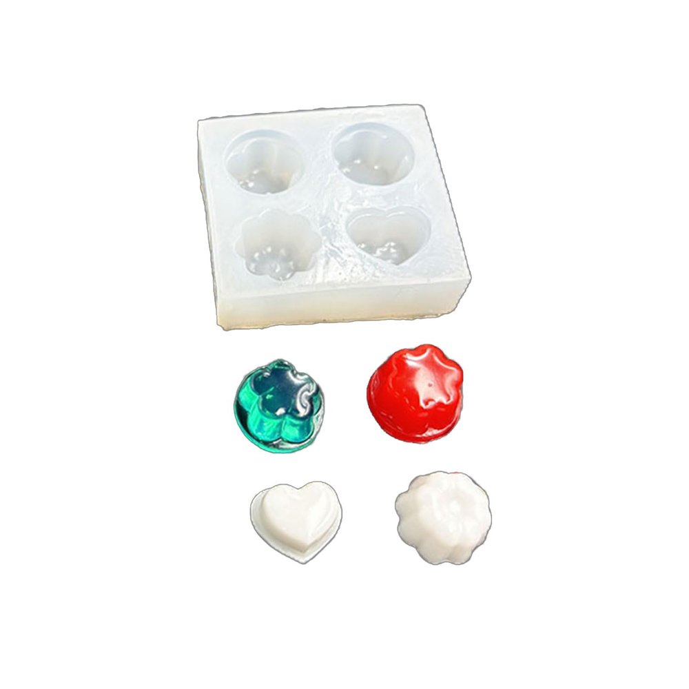 Sturdy Silicone Fondant Candy Mold for Chocolate and Desserts
