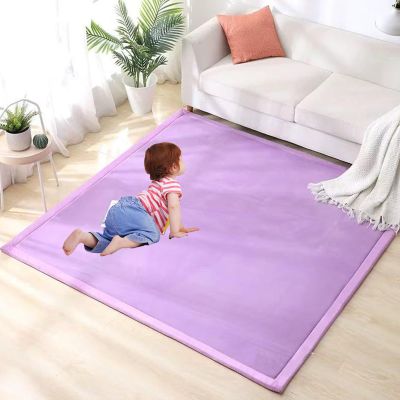 QYJBOUU Baby Crawling Mat 90 x 200 cm, Soft Short-Pile Kids' Rug with Non-Slip Backing