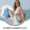 Eyeglass Cleaning Cloth, Floral Pattern, Camera and Photo Cleaning view 3