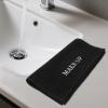 Veemoon Cotton Vanity Makeup Mat, Black, 75 x 35 cm view 4