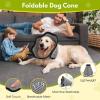 Soft Protective Collar for Dogs - Adjustable Soft Neck Collar view 2