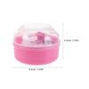 Healvian 3-Piece Powder Puff Set with Handle and Case view 2