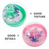 Healvian 3-Piece Powder Puff Set with Handle and Case view 3