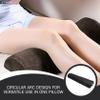 Massage Table Bolster, Semicircular PU Leather Leg Pillow with Strap Handle view 3