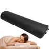 Massage Table Bolster, Semicircular PU Leather Leg Pillow with Strap Handle view 4
