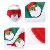 CAZSTYK Stylish Pet Bandana, Christmas Design, Green/Red view 3