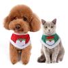 CAZSTYK Stylish Pet Bandana, Christmas Design, Green/Red view 4