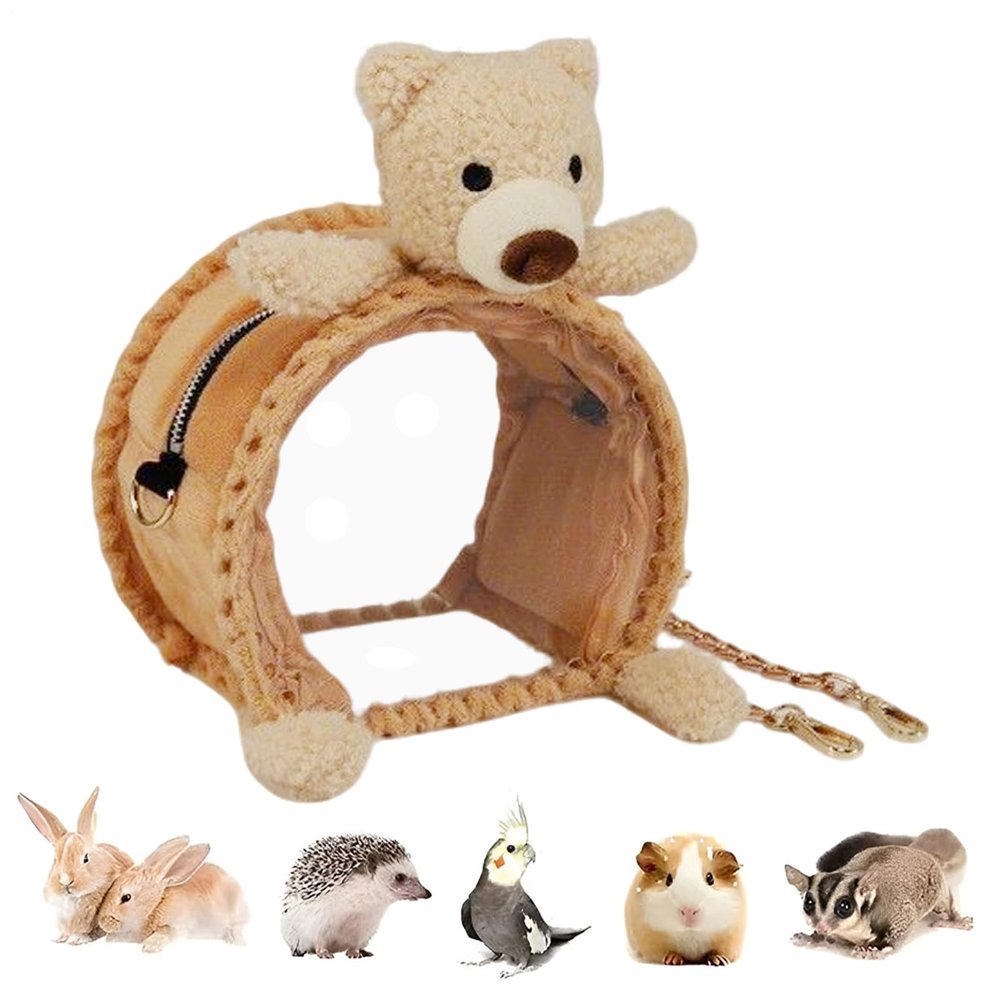 Rabbit Carrier Backpack with Transparent Viewing Area